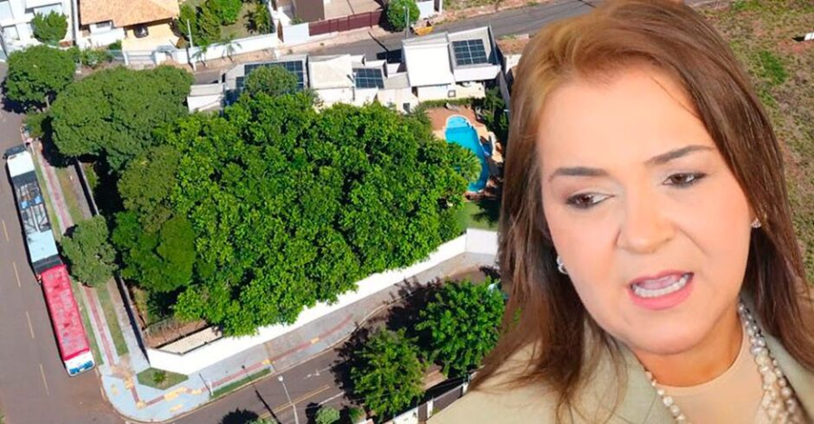 Justiça aceita ação que questiona IPTU da mansão de Adriane Lopes