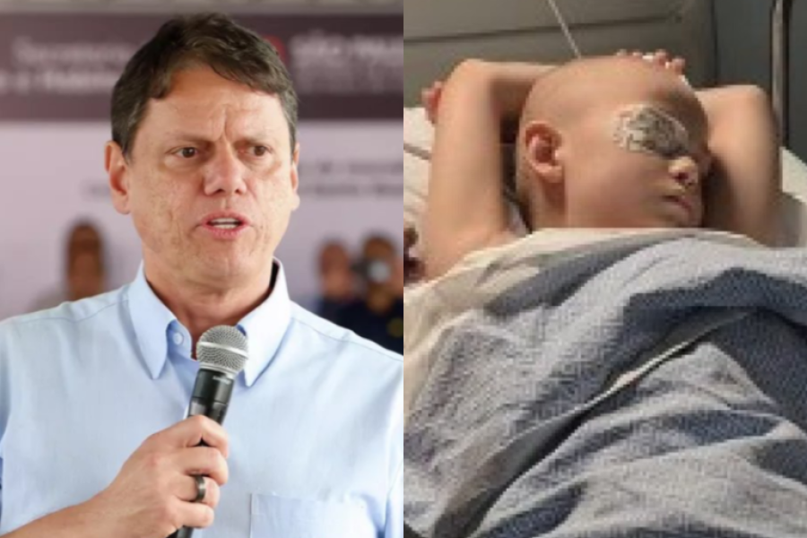 EMPRESÁRIO CATARINENSE E TARCÍSIO AJUDAM MENINO COM CÂNCER TERMINAL APÓS DEMORA NA LIBERAÇÃO DE VOO DA FAB