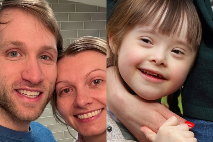 EUGENIA DISFARÇADA DE ESCOLHA: JESSE RIDGWAY MATA, NO VENTRE DA ESPOSA, O FILHO COM SÍNDROME DE DOWN
