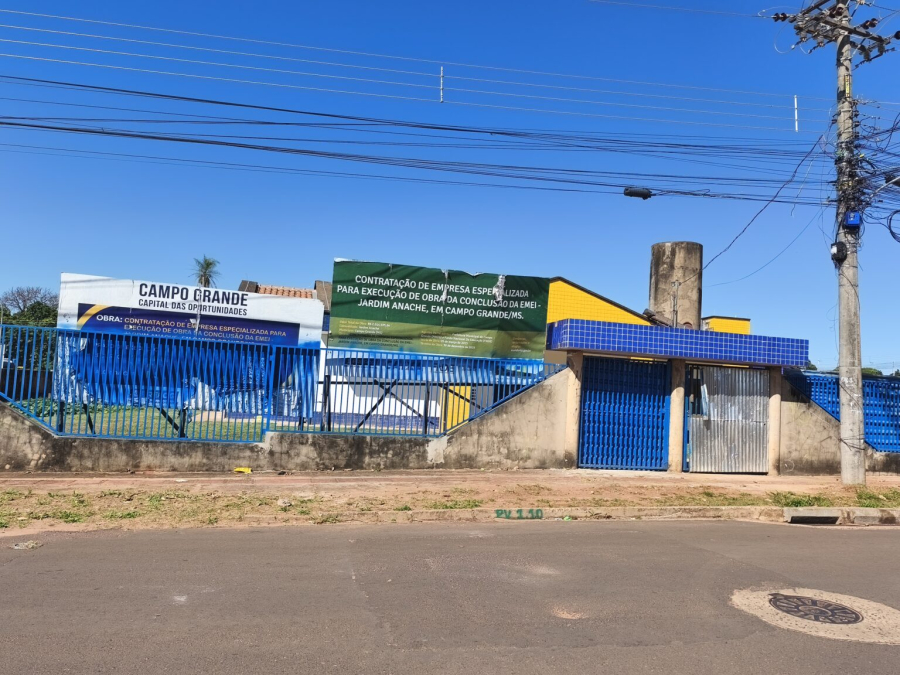Prefeitura paralisa obra, acrescenta R$ 500 mil e escola de educação infantil vai custar R$ 2,5 mi