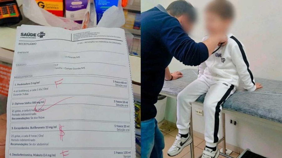 Falta de remédios em posto de saúde faz família gastar mais de R$ 100: 'só tinha dipirona'