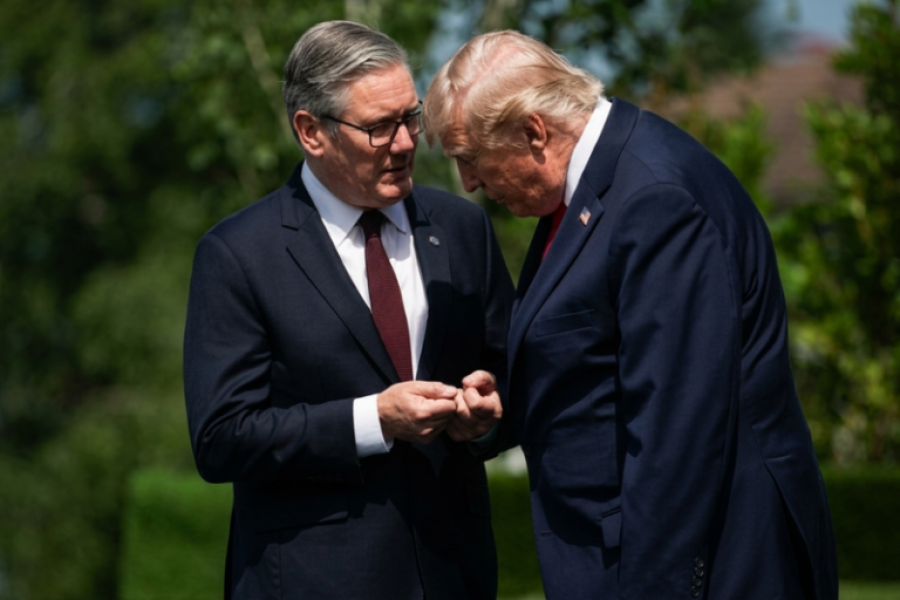 TRUMP ANUNCIA RENÚNCIA DE KEIR STARMER AO CARGO DE PRIMEIRO-MINISTRO DO REINO UNIDO