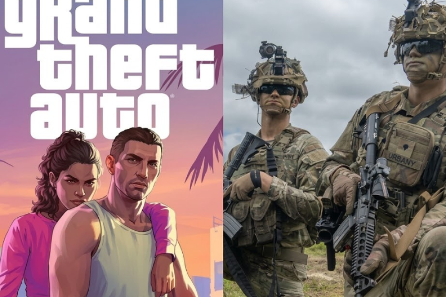EXÉRCITO DOS EUA OFERECE FOLGA DE QUATRO DIAS PARA SOLDADOS JOGAREM GTA VI EM TROCA DE MAIS ANOS DE SERVIÇO