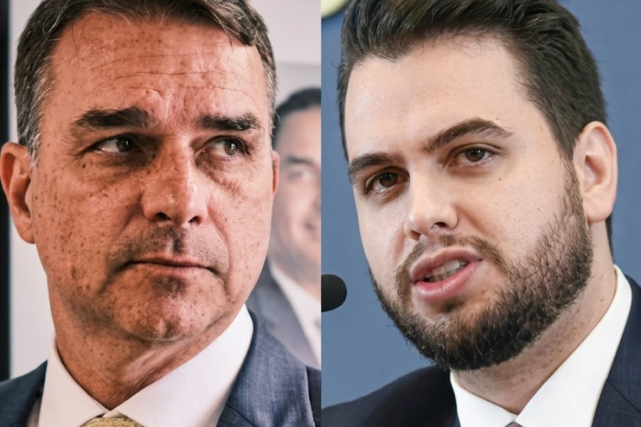 EM MEIO À BATALHA JUDICIAL, MORAES AUTORIZA VISITAS DE CARLOS E FLÁVIO BOLSONARO A FILIPE MARTINS
