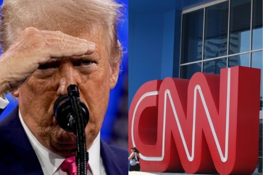 TRUMP DECRETA O “ÓBITO” DA CNN NOS EUA: “NINGUÉM MAIS ASSISTE A ESSA EMISSORA”