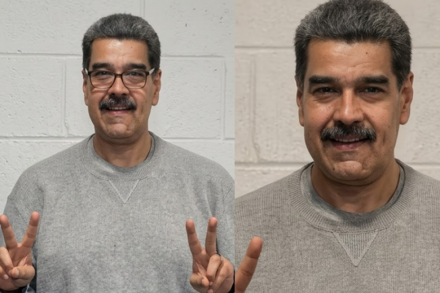 MADURO DE UNIFORME PRISIONAL: O DITADOR QUE DESTRUIU A VENEZUELA AGORA POSA ATRÁS DAS GRADES