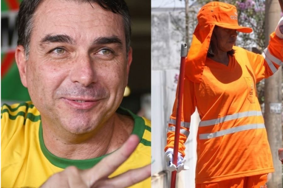 APÓS LULA DESVALORIZAR GARIS, FLÁVIO BOLSONARO REBATE: “TRABALHO HONESTO É MOTIVO DE ORGULHO”