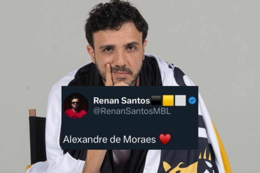 APÓS TER CAMPANHA SUSPENSA, REDES RELEMBRAM “CORAÇÃOZINHO” DE RENAN SANTOS PARA MORAES PUBLICADO NO X