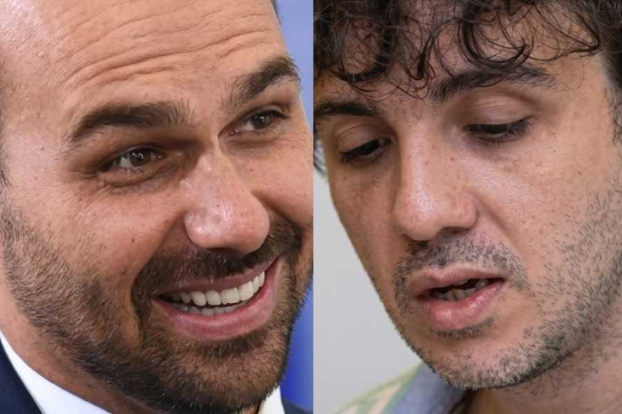 EDUARDO BOLSONARO SOBRE SUSPENSÃO DE RENAN: “NÃO TENHO PENA; RECLAMAM DO MONSTRO QUE AJUDARAM A CRIAR”