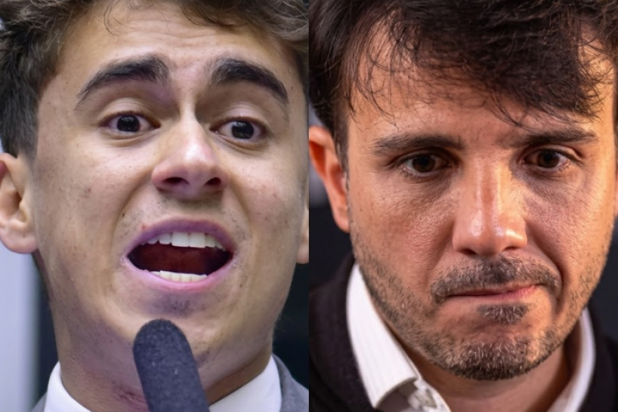 # Eduardo Bolsonaro reage à suspensão da campanha de Renan Santos  Eduardo Bolsonaro reagiu à suspensão da campanha de Renan Santos e afirmou que não sente pena daqueles que, segundo ele, agora enfrentam consequências de medidas que ajudaram a defen