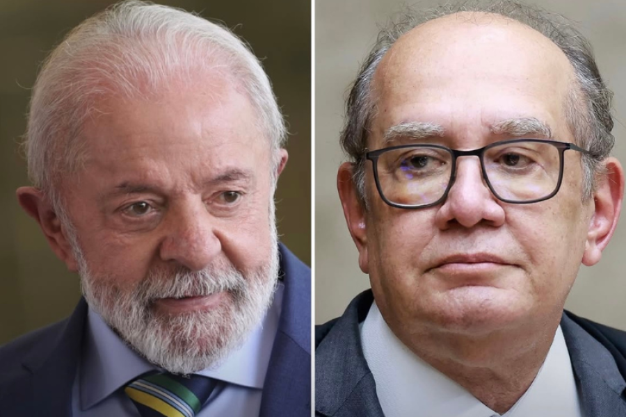 FORA DA AGENDA, LULA SE ENCONTRA COM GILMAR MENDES PARA DISCUTIR TENSÃO NO STF