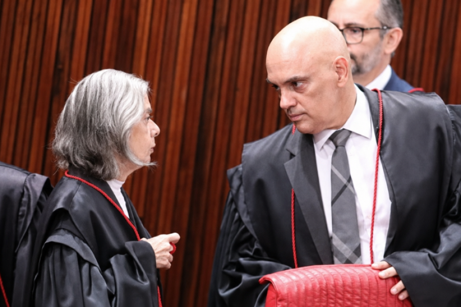 CÁRMEN LÚCIA PROCURA MORAES E MANIFESTA SOLIDARIEDADE APÓS VAZAMENTO DE RELATÓRIO DA PF