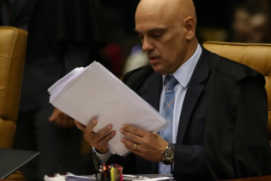 MORAES ACIONA MENDONÇA NO STF COM BASE EM RELATÓRIO DA PF QUE NÃO VALE COMO PROVA E SEM AUTORIZAÇÃO