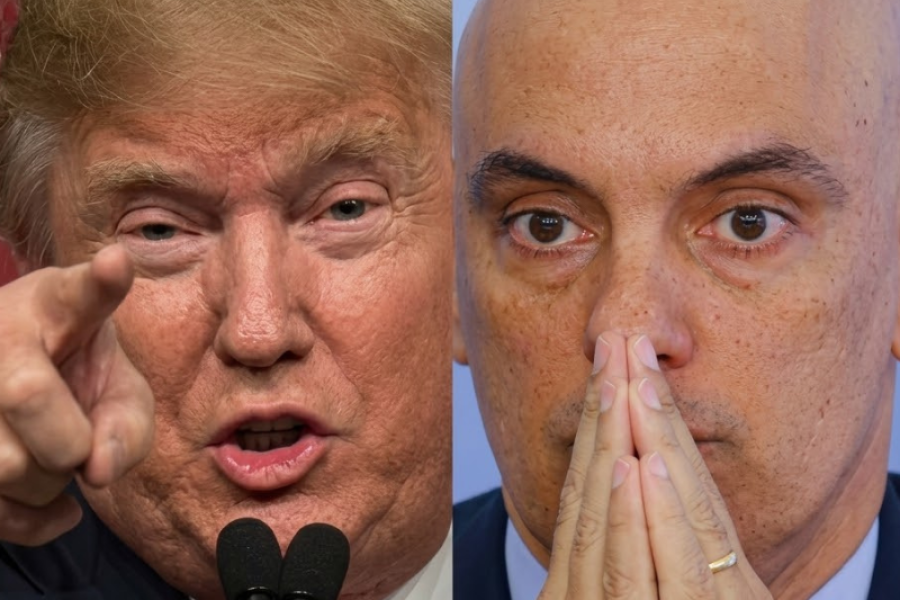 PRESSÃO INTERNACIONAL AUMENTA: TRUMP ACOMPANHA CRISE NO STF E ESTUDA NOVAS SANÇÕES CONTRA MORAES E ALIADOS