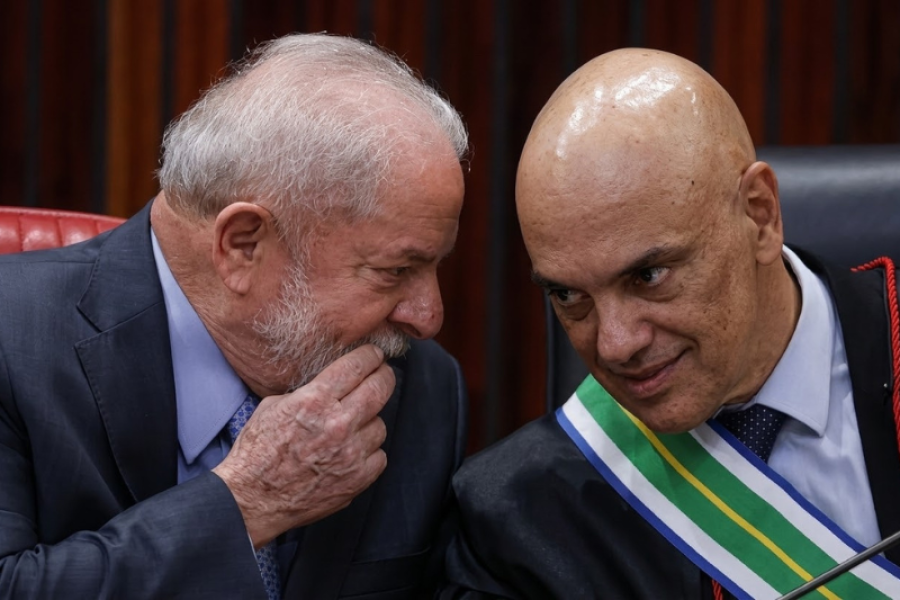 “IMAGINA CINCO ALEXANDRE DE MORAES?”: PROPAGANDA ELEITORAL DE FLÁVIO ALERTA SOBRE FUTURO DO STF COM LULA